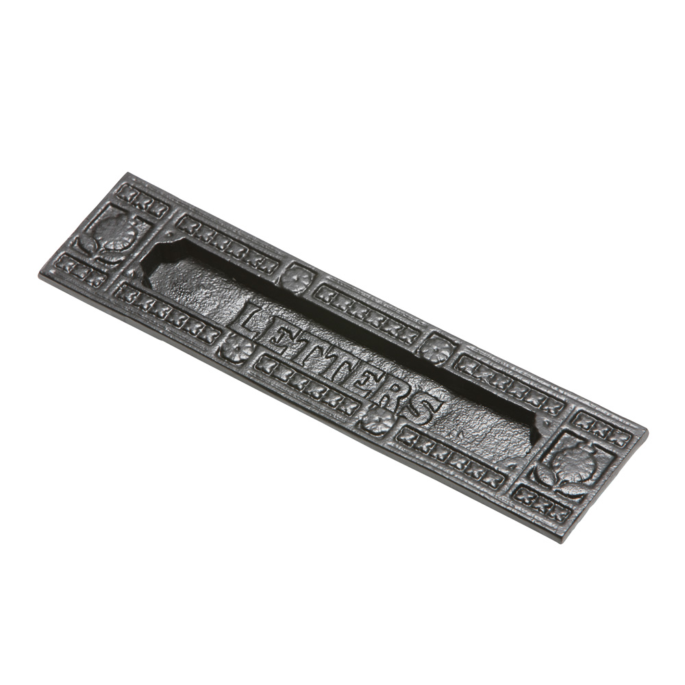 Kirkpatrick T540 Rawnsley Letter Plate (250mm x 65mm) - Antique Black